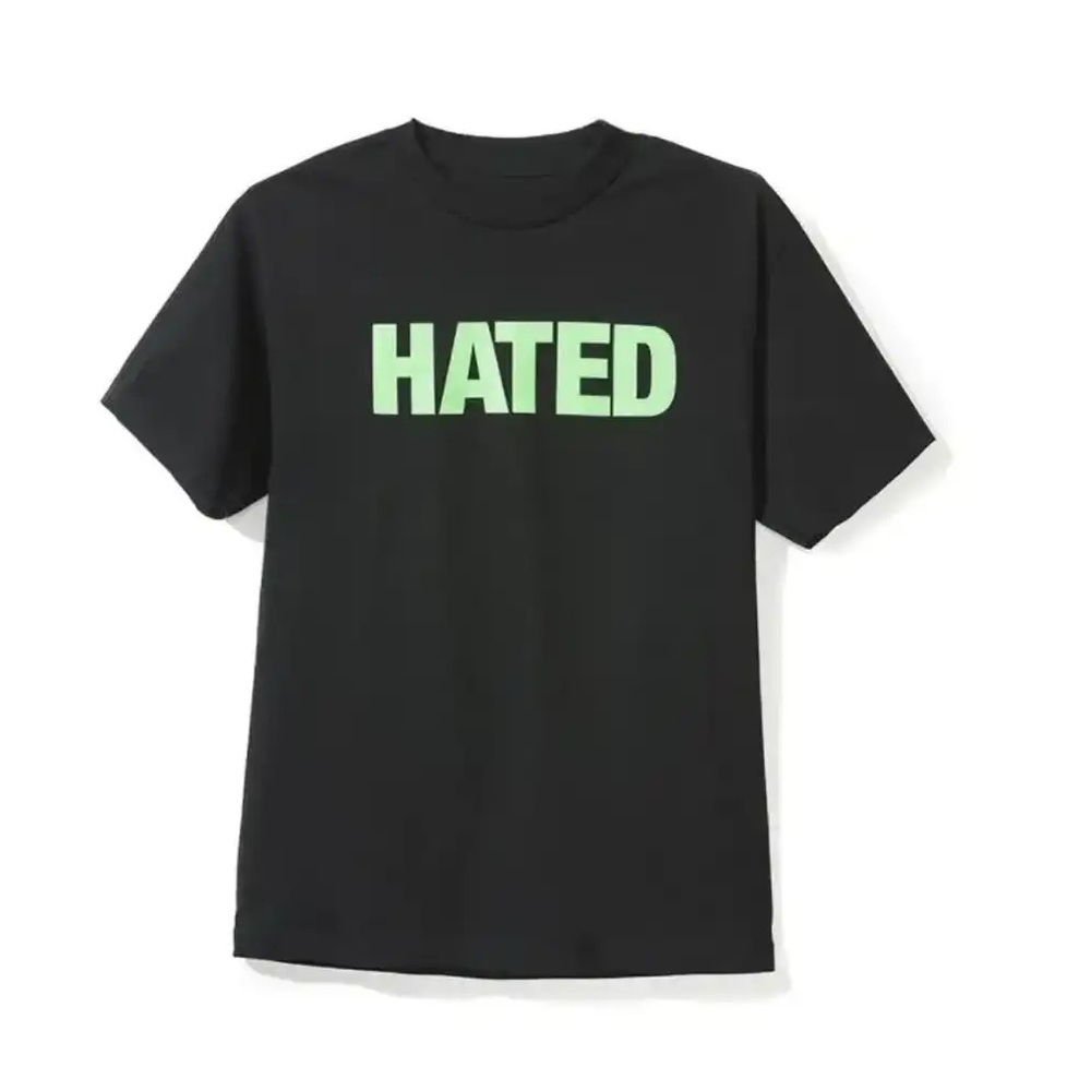 Anti Social Social Club Mall Hated Black Tee 
Size large